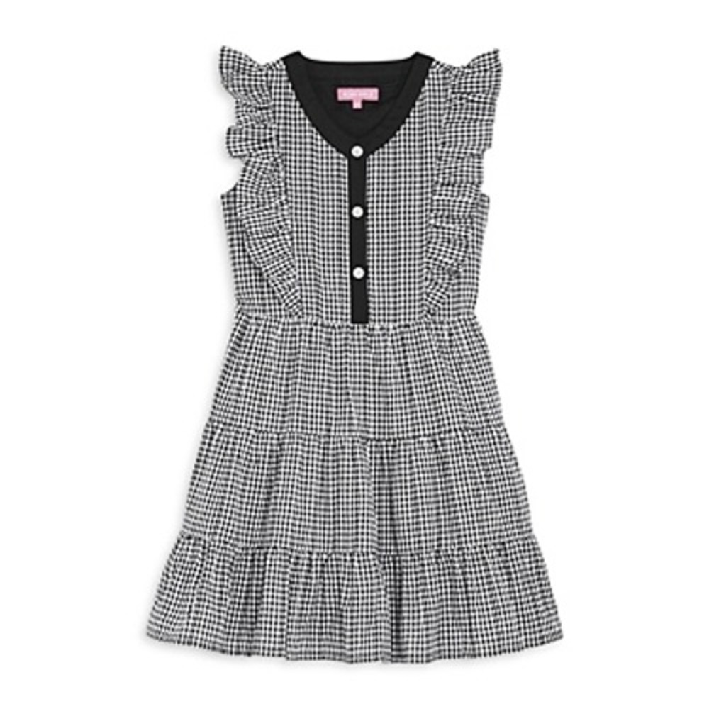 BCBG GIRLS Girls'‎ Casual Dresses BLACK/WHITE Size 12